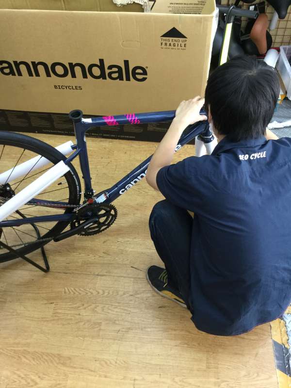 Cannondale SX13 Tesm ロードバイクフレーム 52cm ブルー Cannondale SX13 Tesm ロードバイクフレーム 52cm ブルー