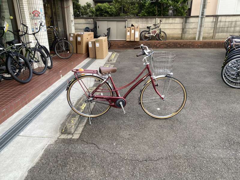 【辻堂】ミヤタ製ベルト自転車「シェリーベルト」