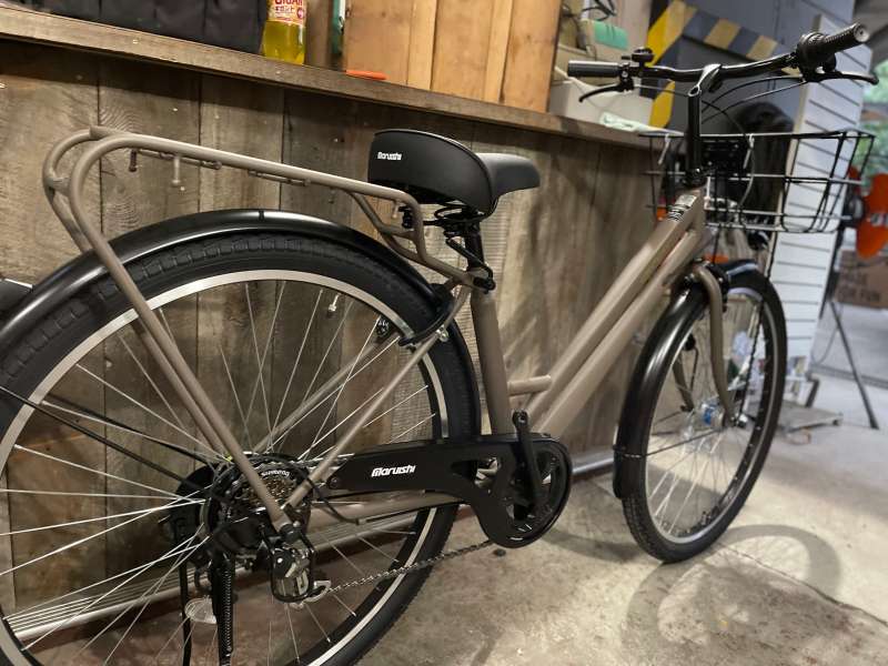 自転車 セオサイクル 26インチ 通勤 通学 6段 LED - 自転車本体